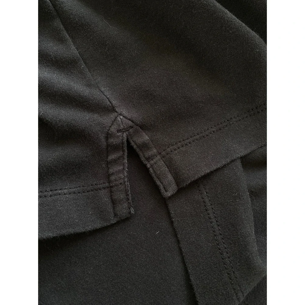 Banana Republic Luxe Touch Tee Mens XXL Black Cotton Crewneck Capsule Minimalist